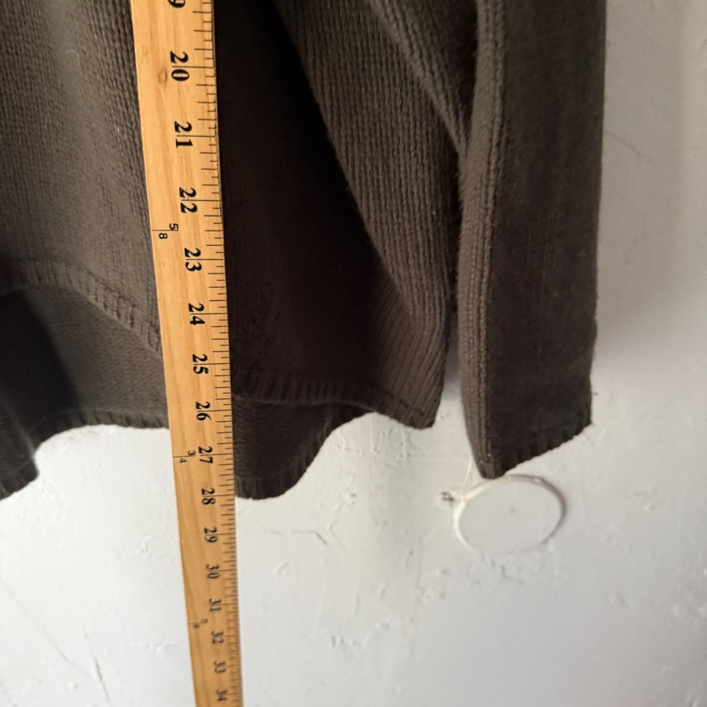 Toteme NWT $650 Wool Cashmere Blend Forest Green Turtleneck Sweater M Luxury - Picture 8 of 11